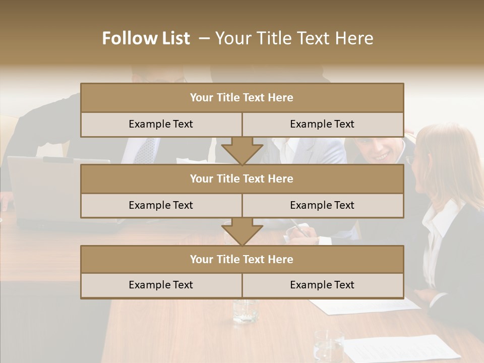 Aging Grandmother Background PowerPoint Template