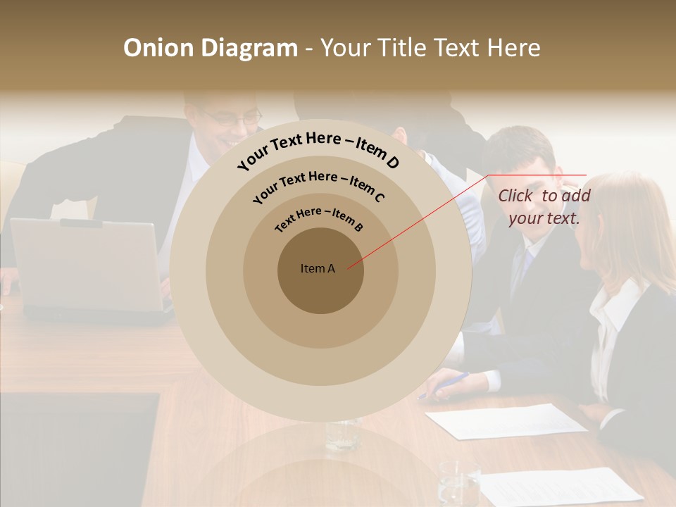 Aging Grandmother Background PowerPoint Template