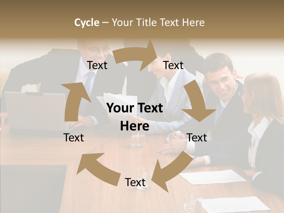 Aging Grandmother Background PowerPoint Template