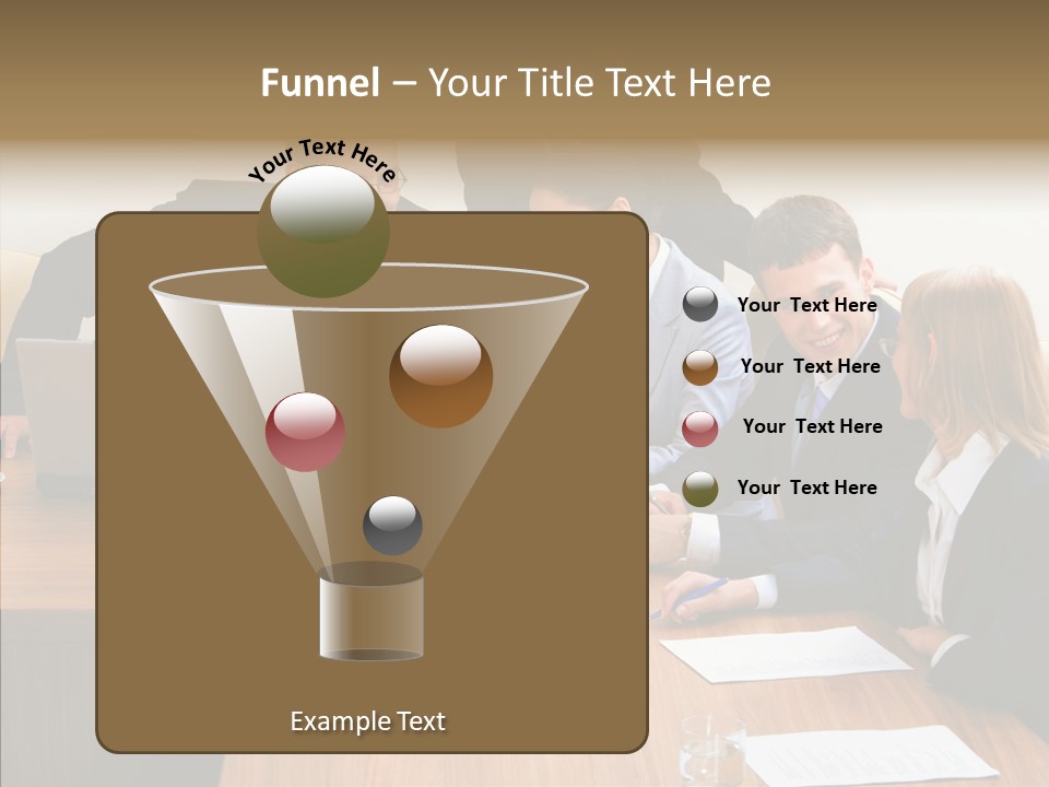 Aging Grandmother Background PowerPoint Template