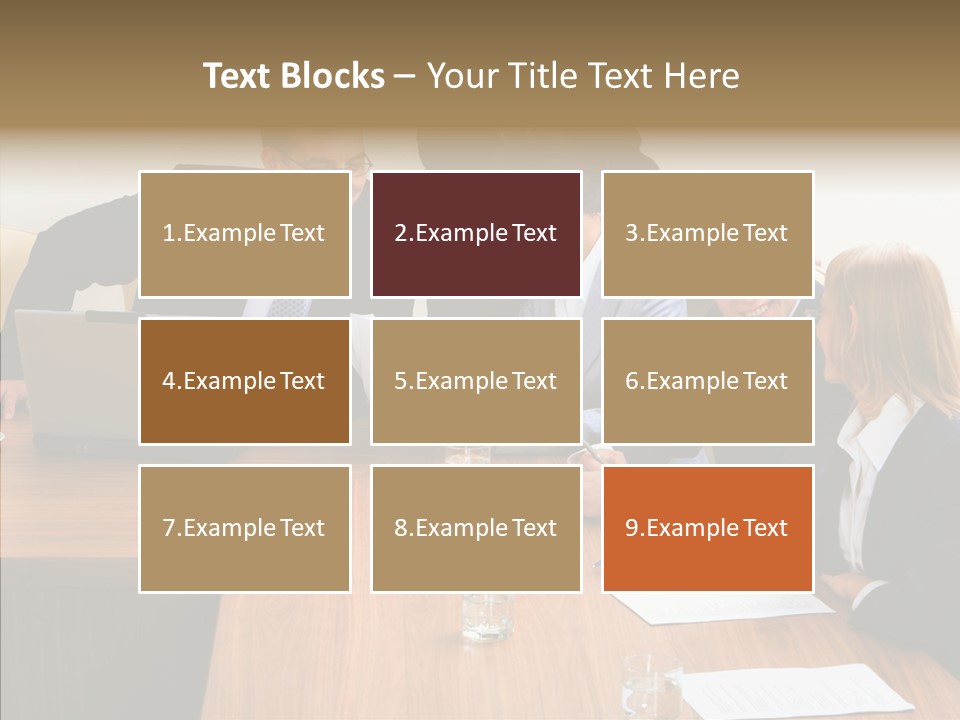 Aging Grandmother Background PowerPoint Template