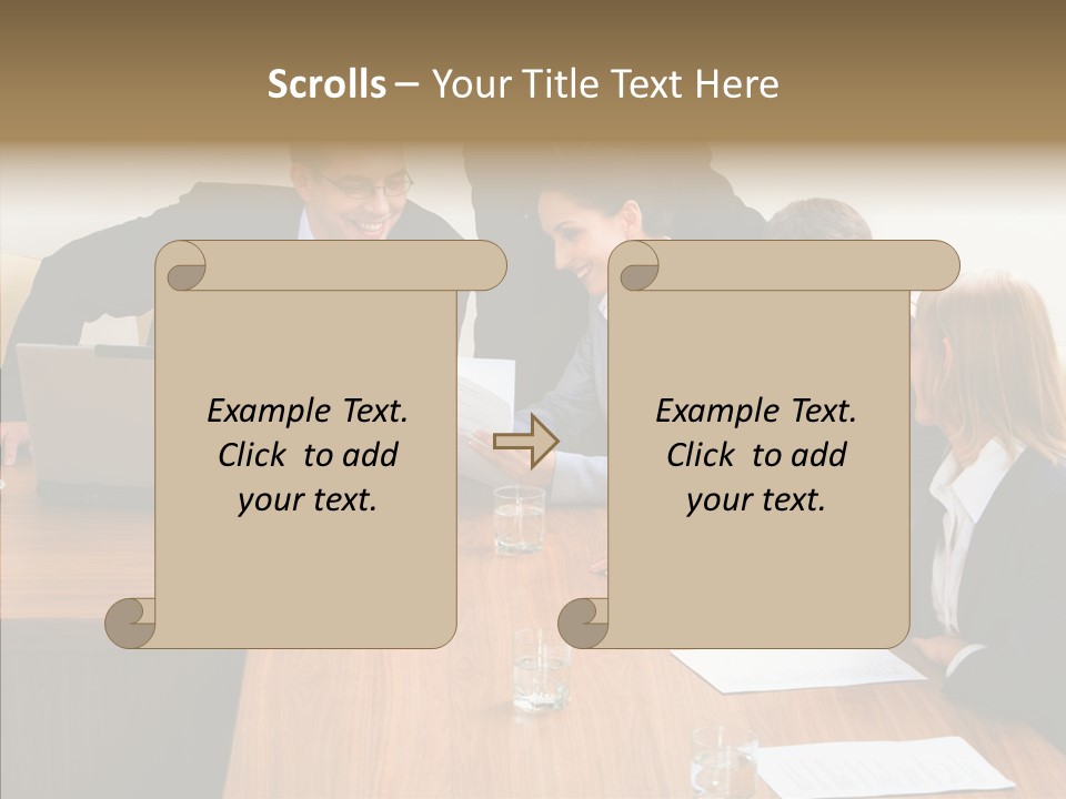 Aging Grandmother Background PowerPoint Template