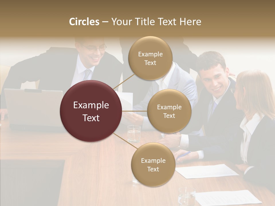 Aging Grandmother Background PowerPoint Template