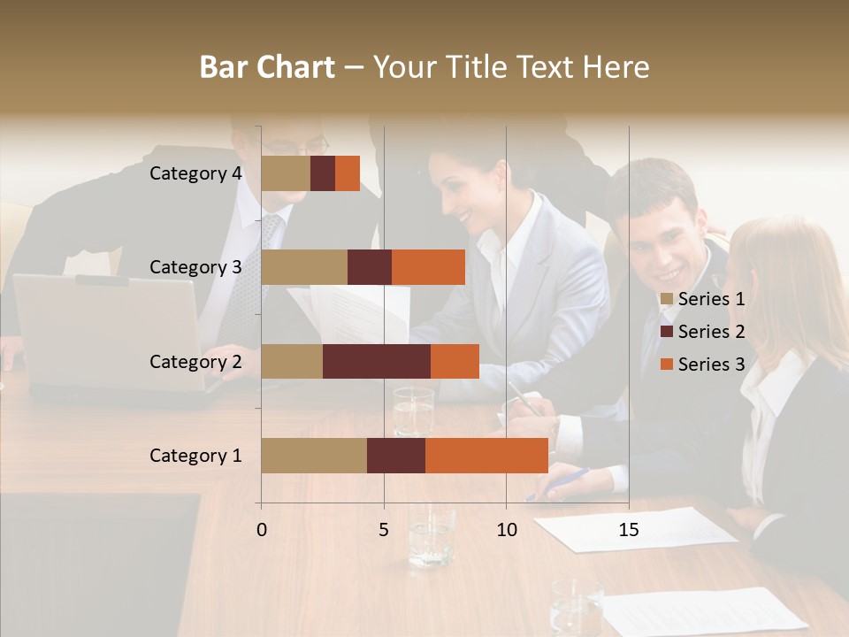 Aging Grandmother Background PowerPoint Template