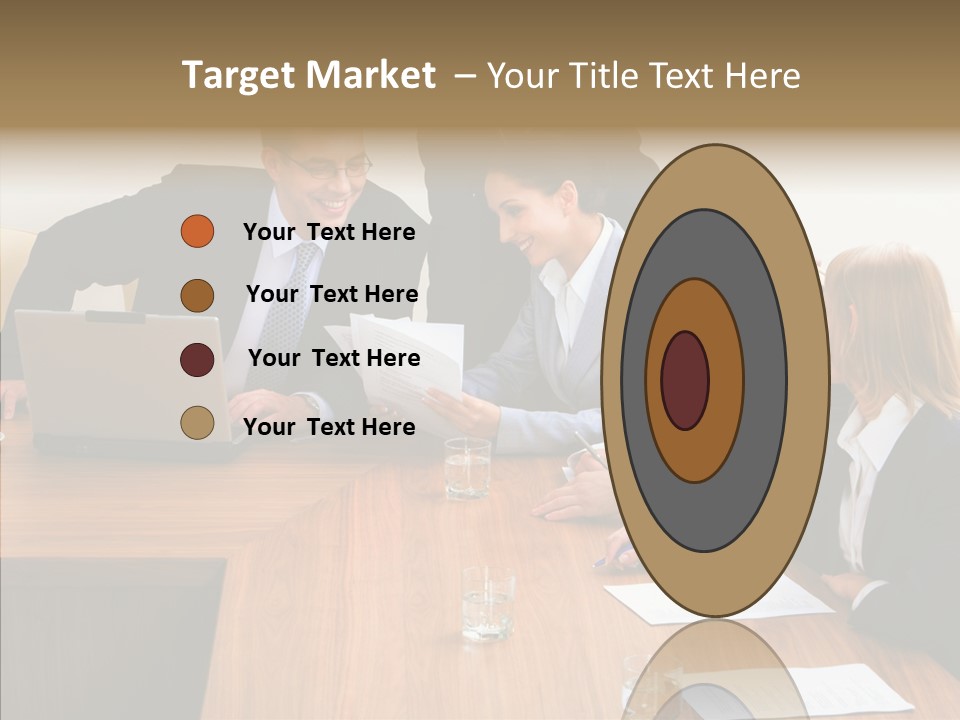 Aging Grandmother Background PowerPoint Template