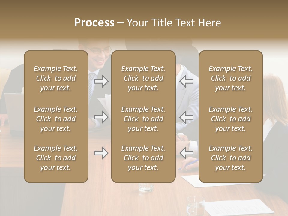 Aging Grandmother Background PowerPoint Template