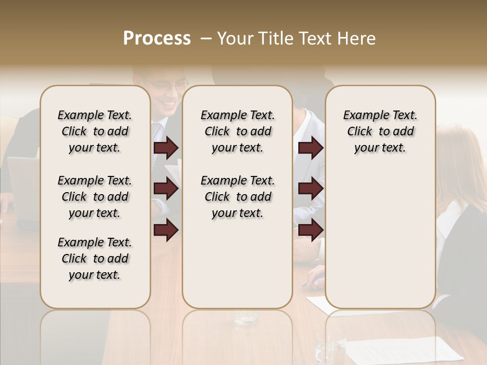 Aging Grandmother Background PowerPoint Template