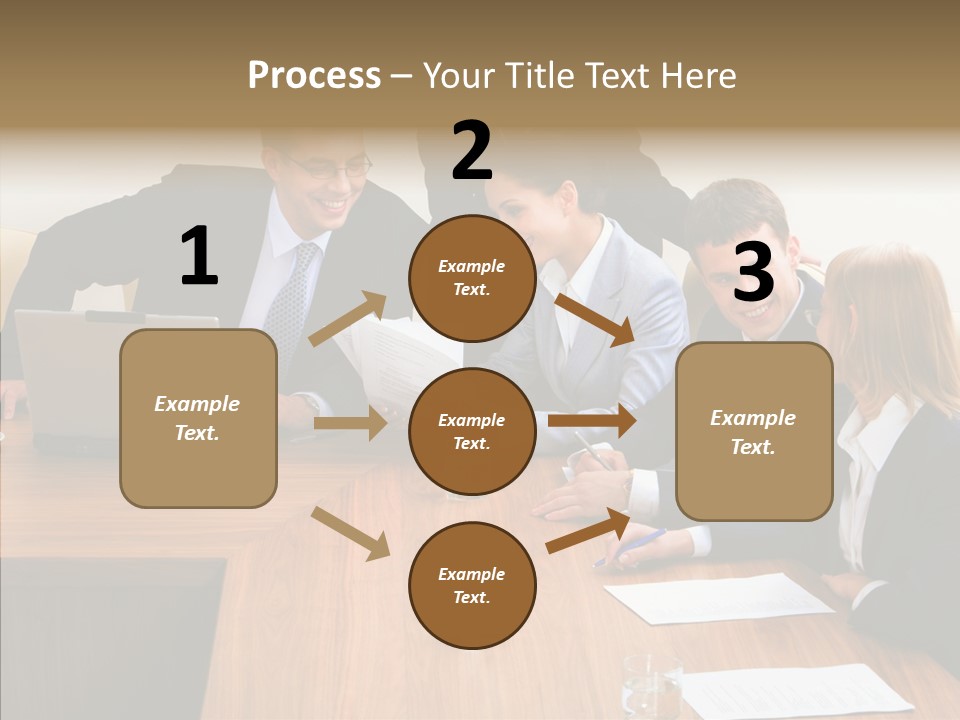 Aging Grandmother Background PowerPoint Template