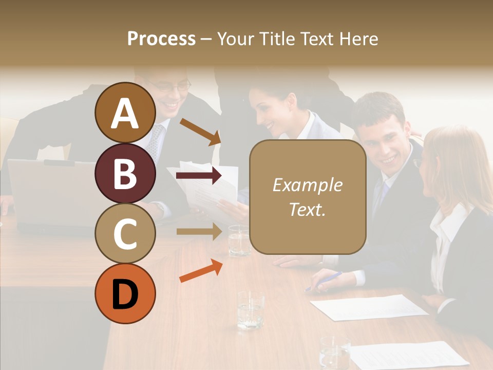 Aging Grandmother Background PowerPoint Template