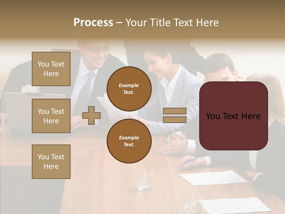 Aging Grandmother Background PowerPoint Template