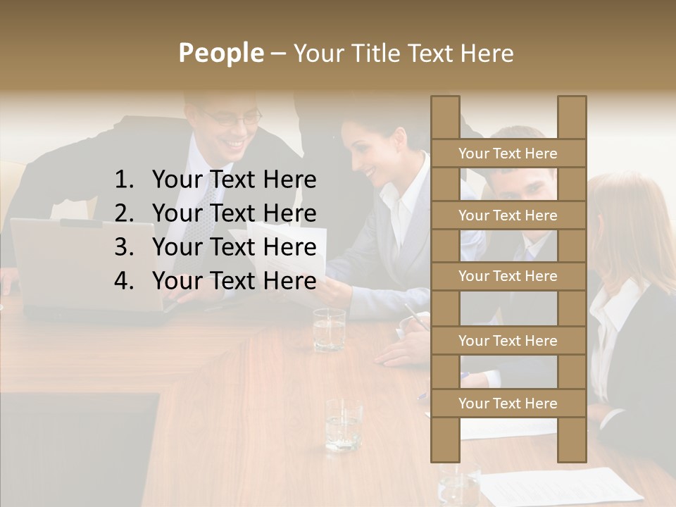 Aging Grandmother Background PowerPoint Template