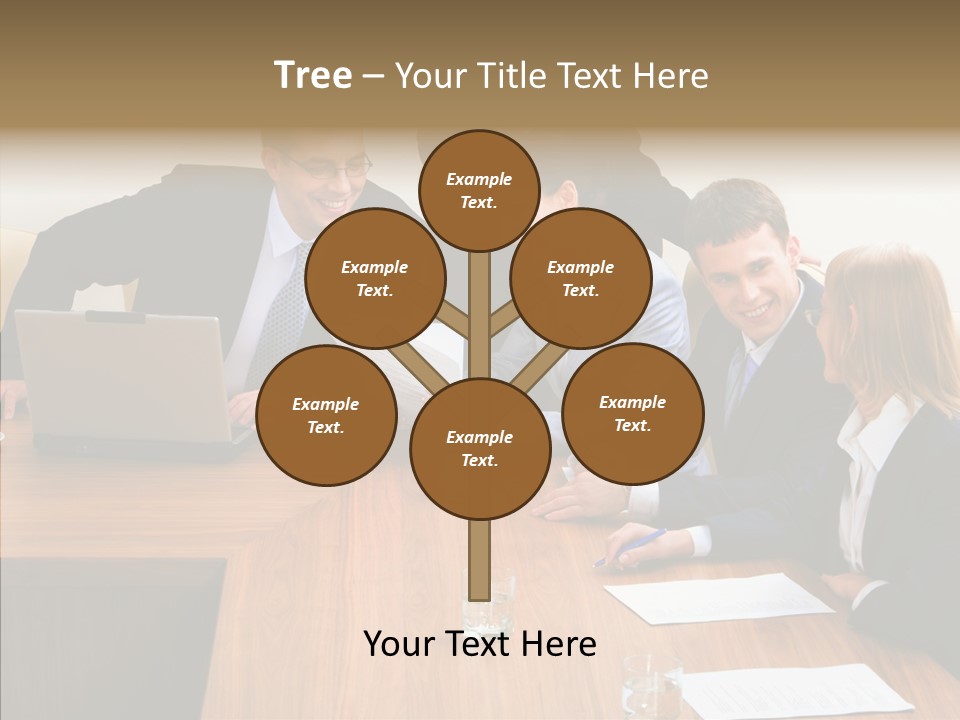 Aging Grandmother Background PowerPoint Template