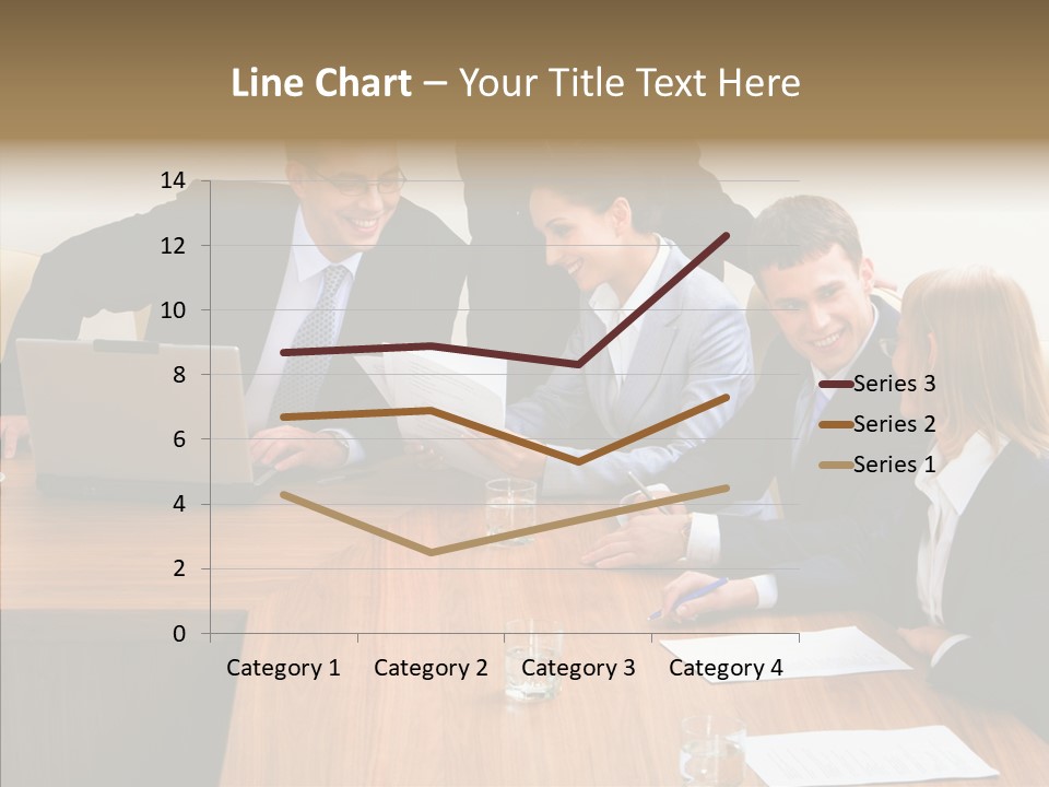 Aging Grandmother Background PowerPoint Template