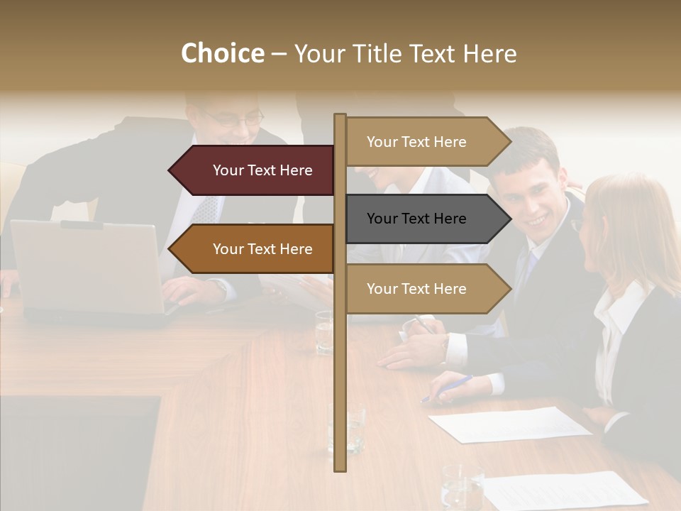 Aging Grandmother Background PowerPoint Template