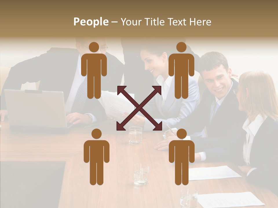 Aging Grandmother Background PowerPoint Template