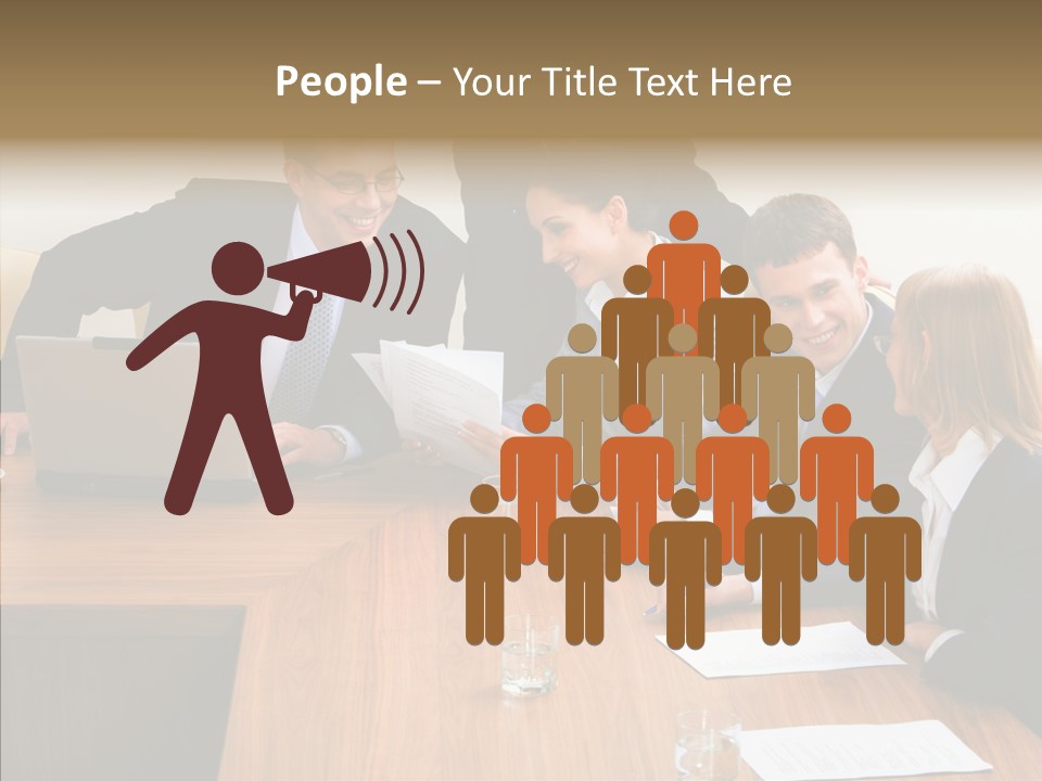 Aging Grandmother Background PowerPoint Template