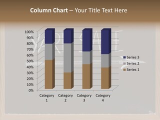 Female White Hand PowerPoint Template