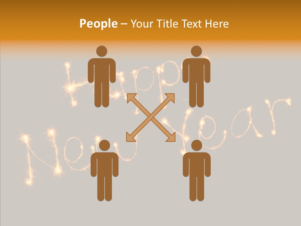 Adult Human Holding Hands PowerPoint Template