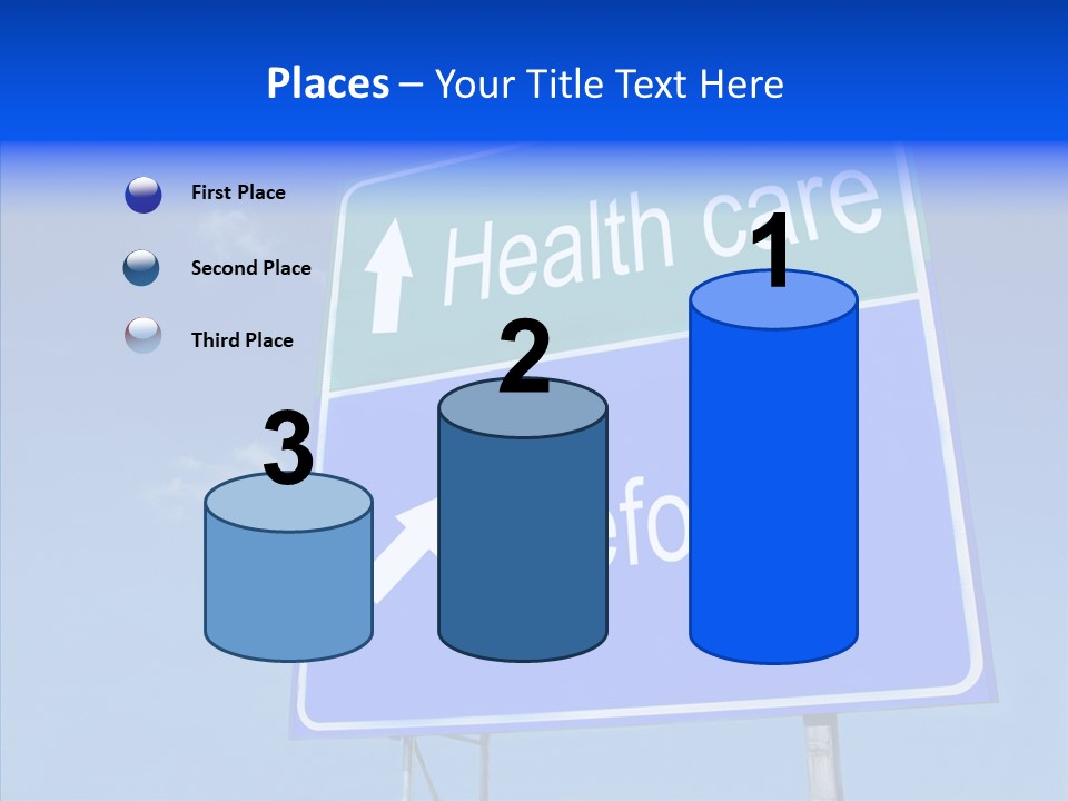 Elderly White Closeup PowerPoint Template