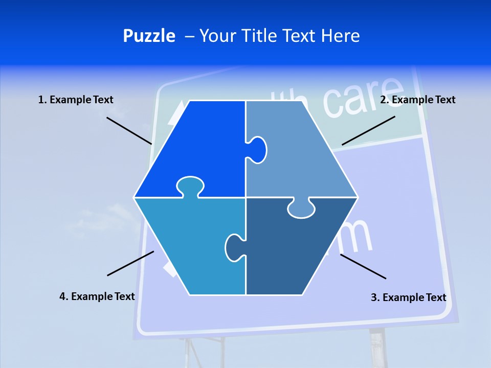 Elderly White Closeup PowerPoint Template