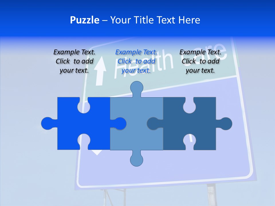 Elderly White Closeup PowerPoint Template