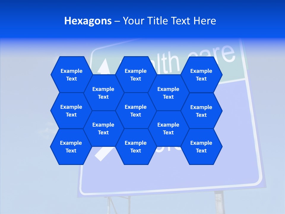 Elderly White Closeup PowerPoint Template