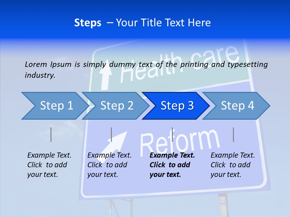 Elderly White Closeup PowerPoint Template