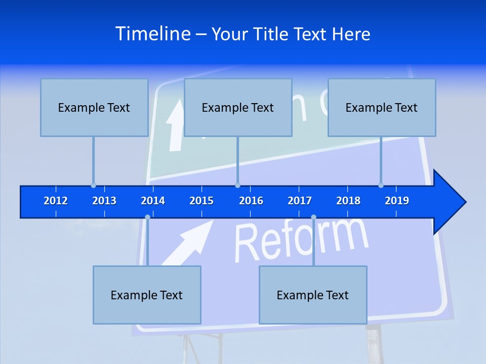 Elderly White Closeup PowerPoint Template
