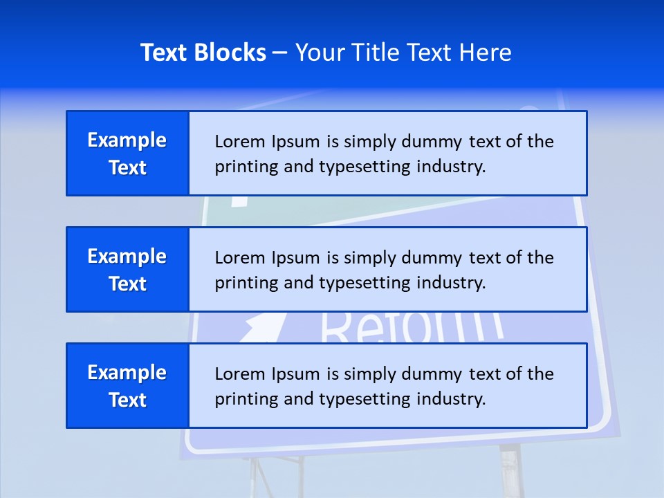 Elderly White Closeup PowerPoint Template