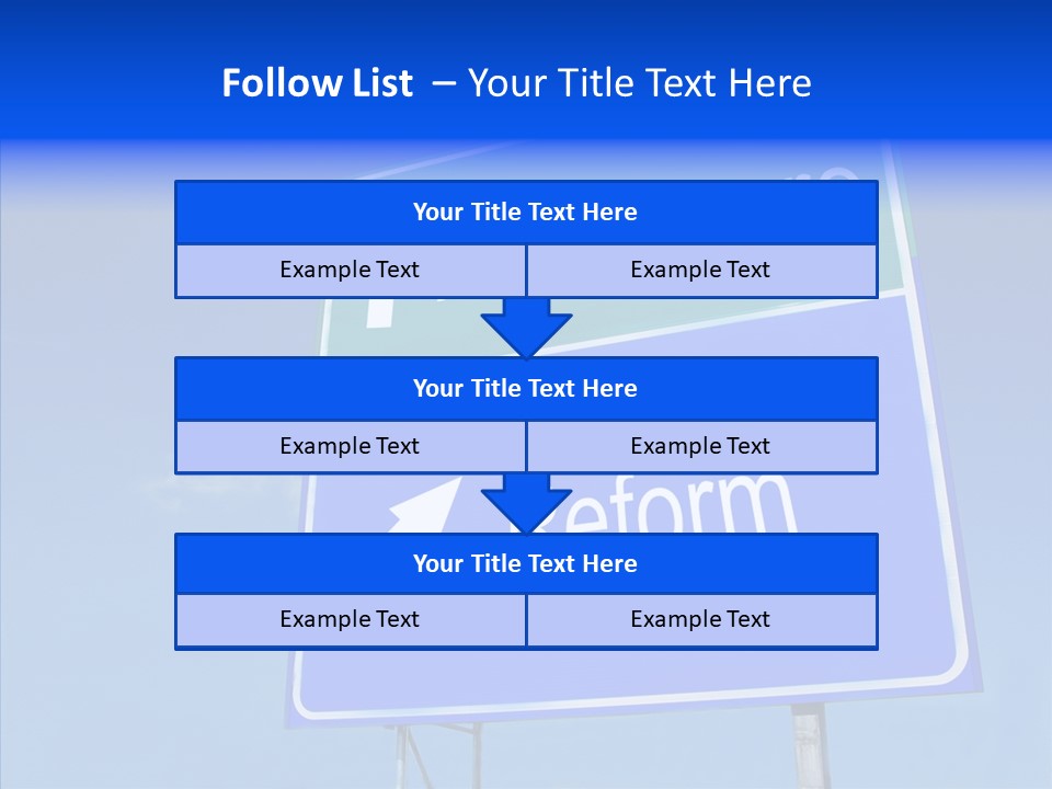 Elderly White Closeup PowerPoint Template
