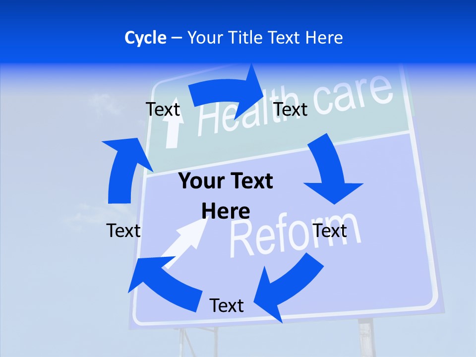 Elderly White Closeup PowerPoint Template