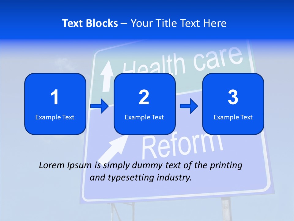 Elderly White Closeup PowerPoint Template