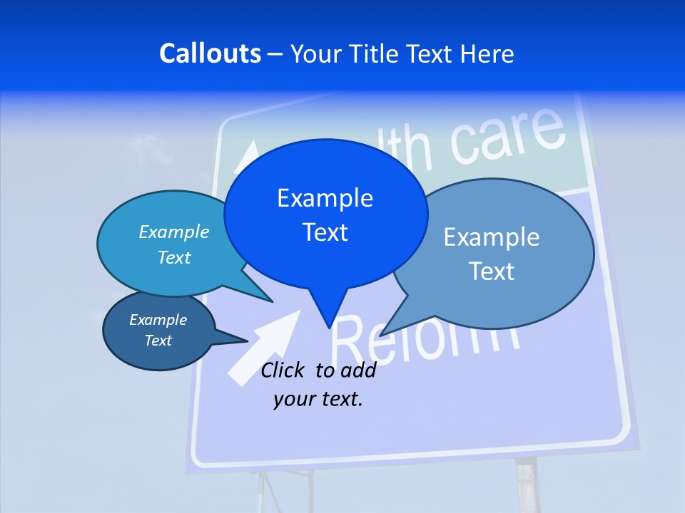 Elderly White Closeup PowerPoint Template