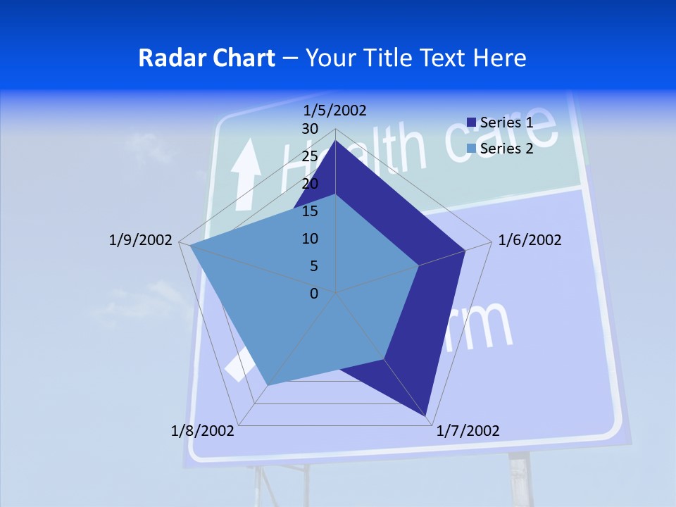 Elderly White Closeup PowerPoint Template