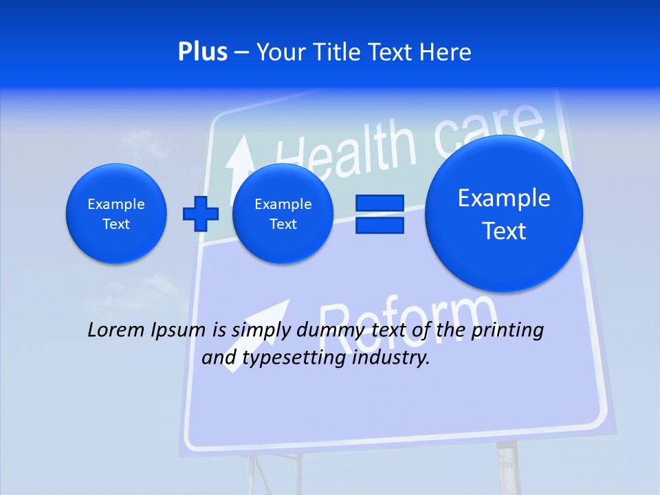 Elderly White Closeup PowerPoint Template