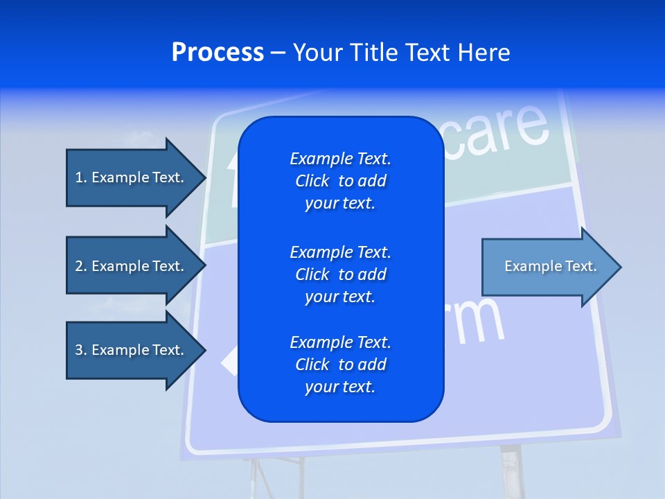 Elderly White Closeup PowerPoint Template