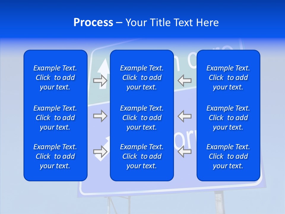 Elderly White Closeup PowerPoint Template
