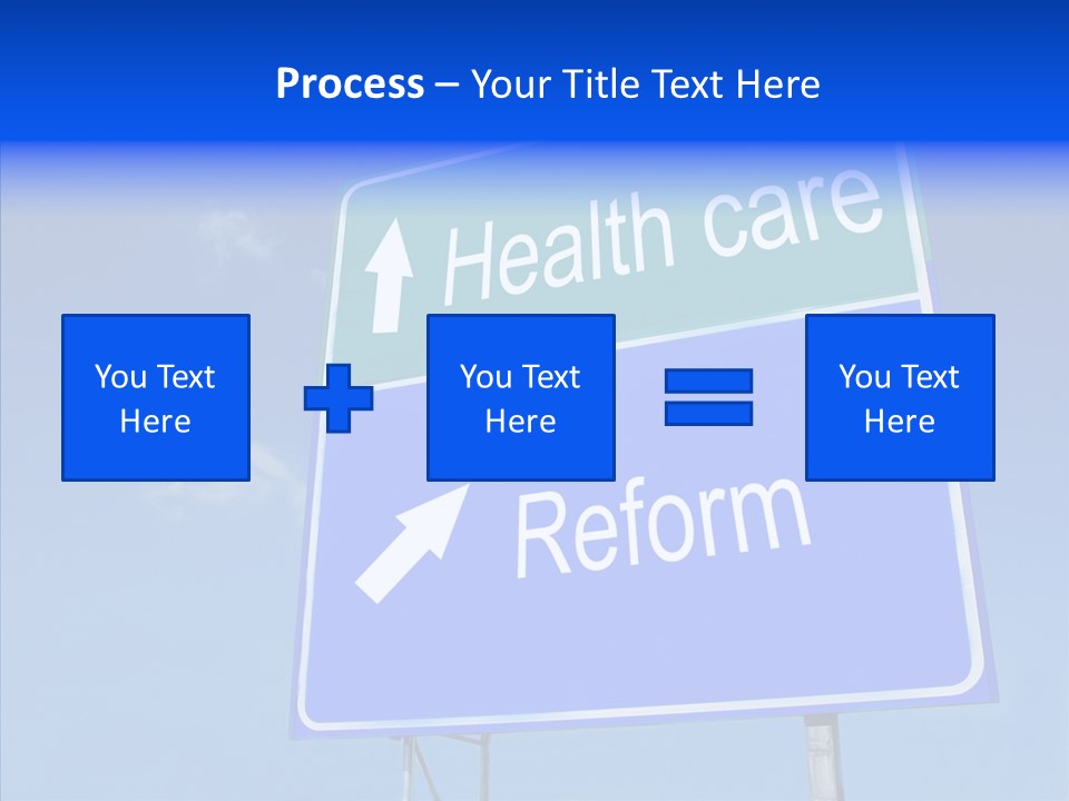 Elderly White Closeup PowerPoint Template