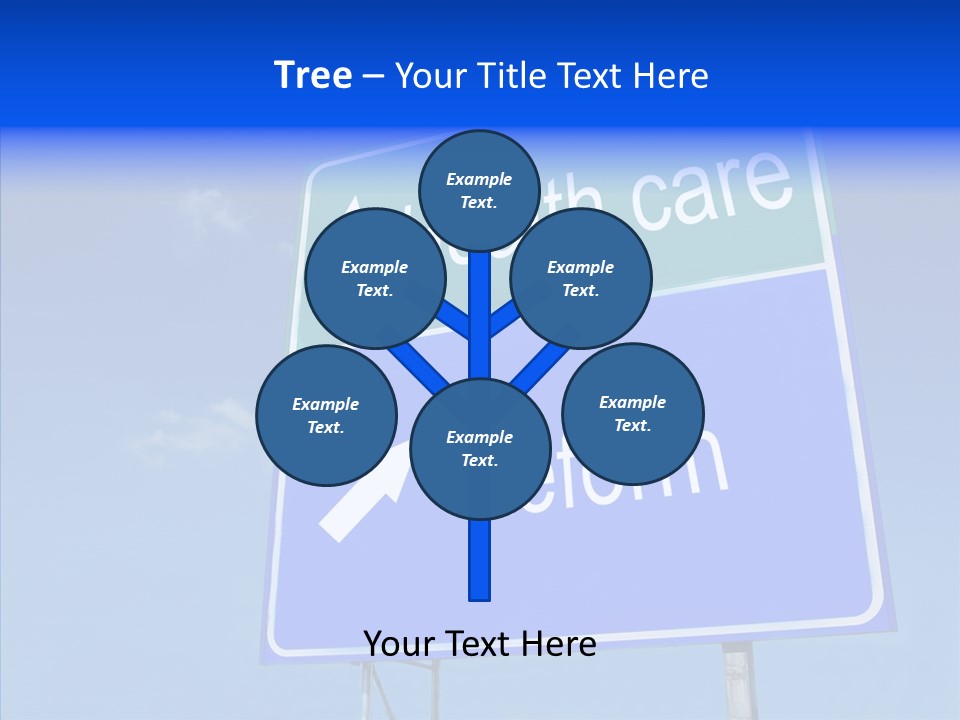 Elderly White Closeup PowerPoint Template