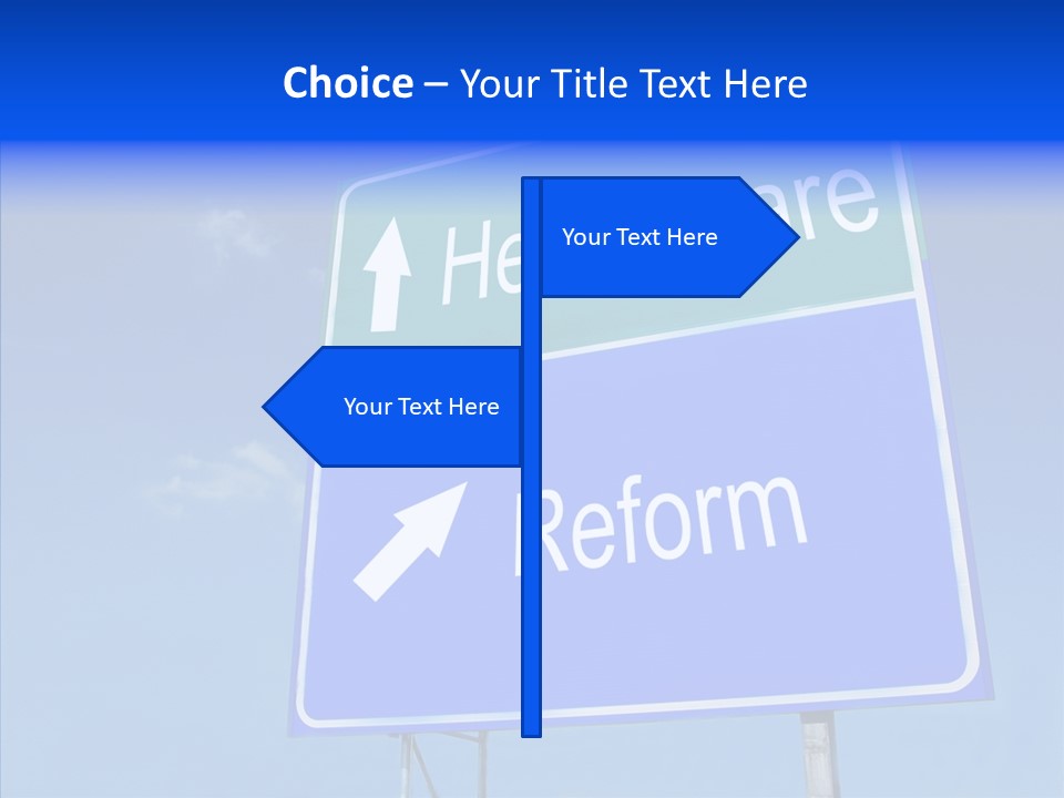 Elderly White Closeup PowerPoint Template