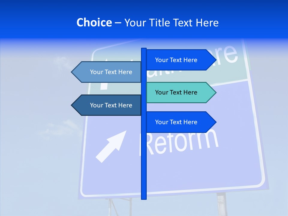Elderly White Closeup PowerPoint Template