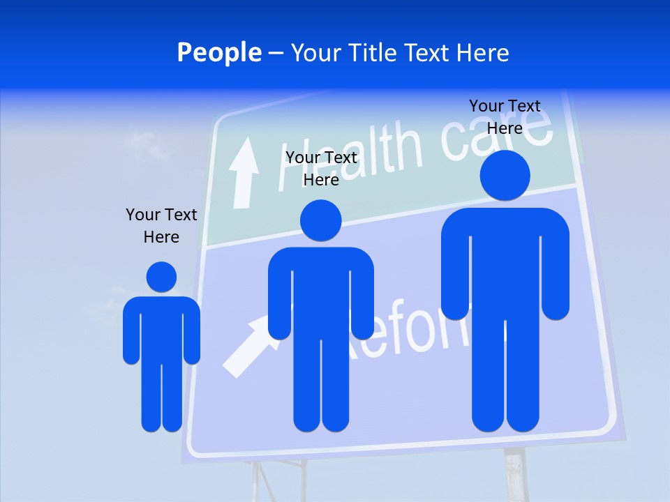 Elderly White Closeup PowerPoint Template