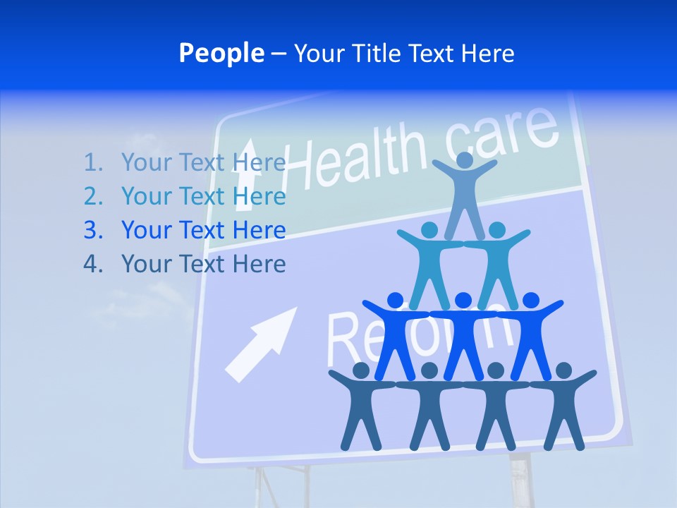 Elderly White Closeup PowerPoint Template