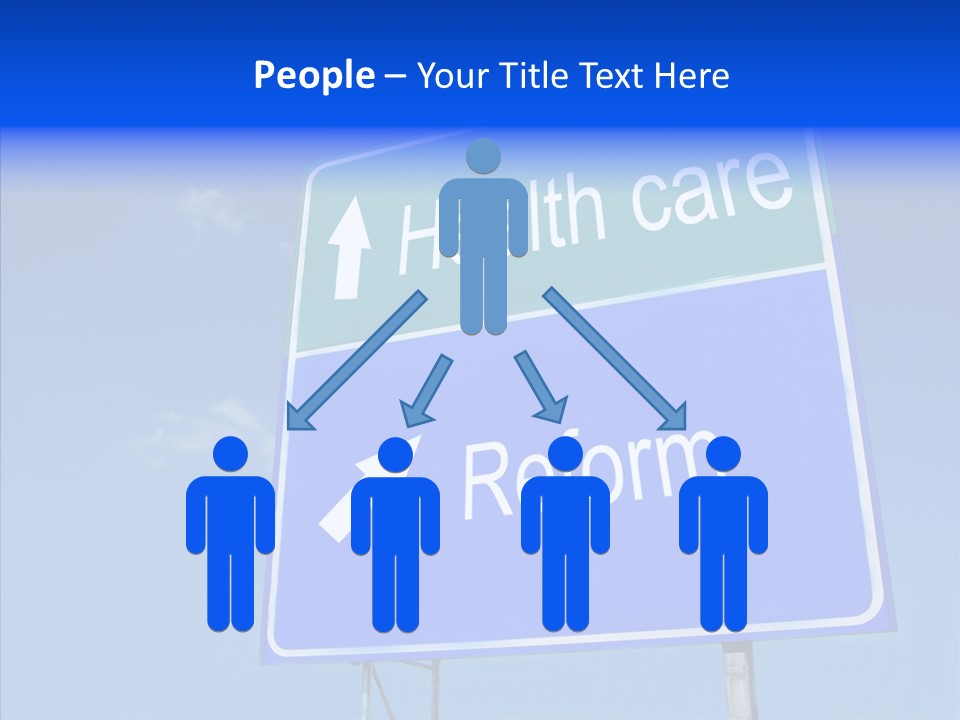 Elderly White Closeup PowerPoint Template