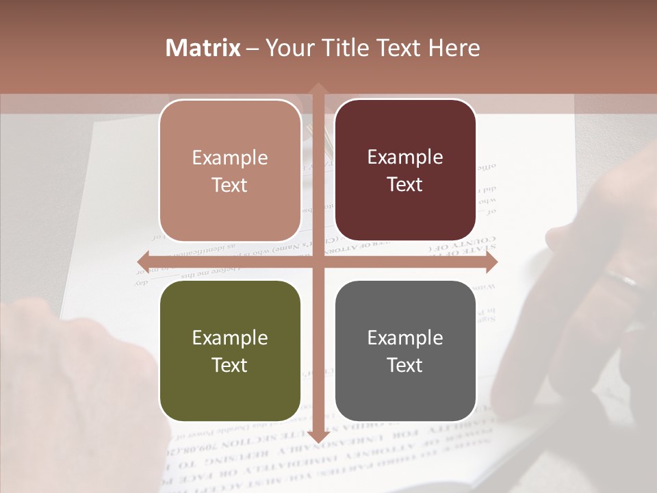 Human Background Hold PowerPoint Template