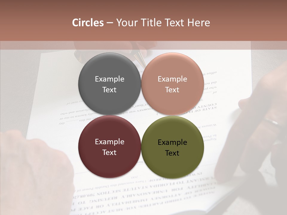 Human Background Hold PowerPoint Template