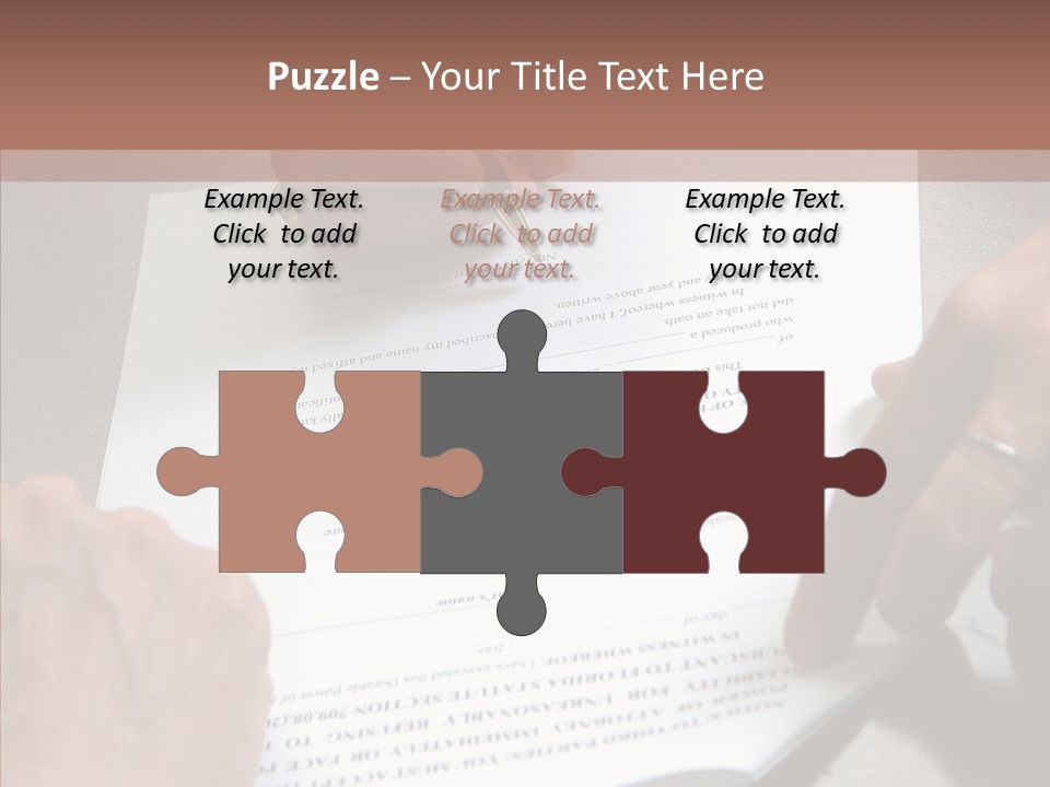 Human Background Hold PowerPoint Template