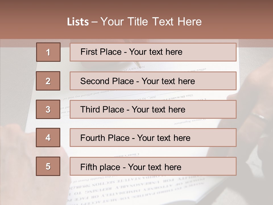Human Background Hold PowerPoint Template