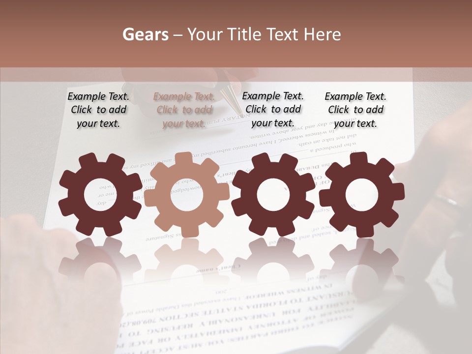 Human Background Hold PowerPoint Template