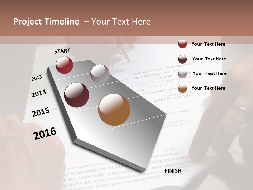 Human Background Hold PowerPoint Template